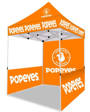 Popeyes Canopy Tent