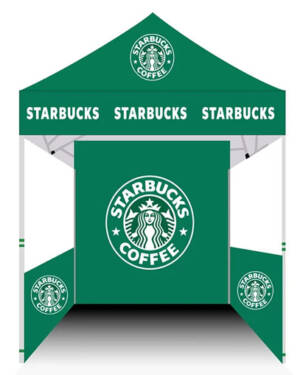 Starbucks Coffee Canopy Tent