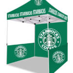 Starbucks Coffee Canopy Tent
