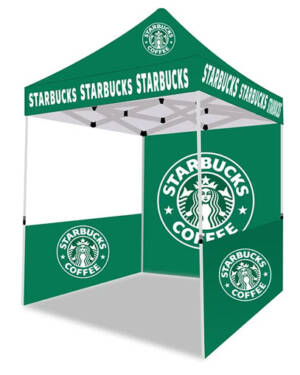 Starbucks Coffee Canopy Tent