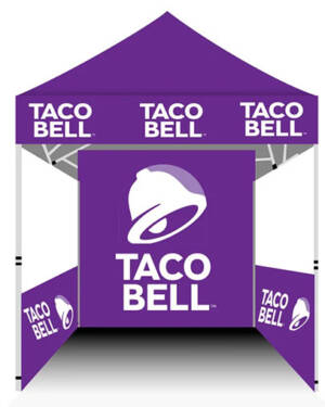 Taco Bell Canopy Tent