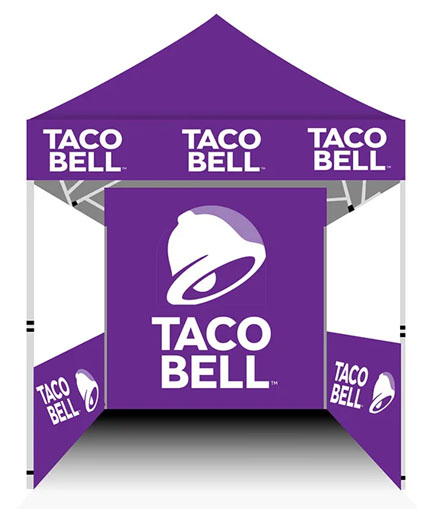 Taco Bell Canopy Tent