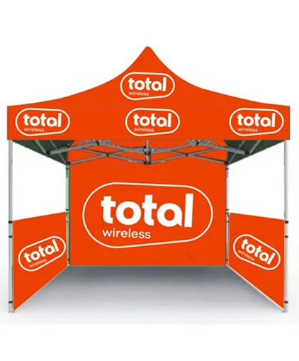 Total Wireless Marketing Tent