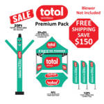 Total by Wireless Premium Pack - Without Arrow - 5x5 Tent