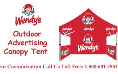 Wendy’s Outdoor Advertising Canopy Tent