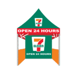 7-Eleven 5x5 Outdoor Advertising Canopy Tent