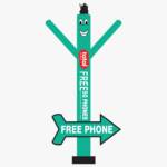 Total by Wireless - 20ft Air Dancer with Arrow