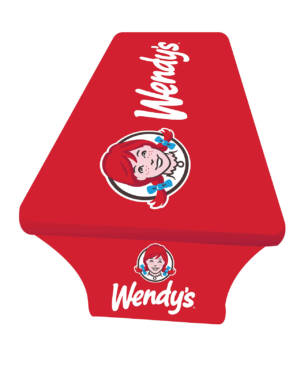 Wendy’s Advertising Stretch Table Cover - 6FT