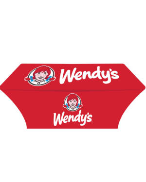 Wendy’s Advertising Stretch Table Cover - 6FT