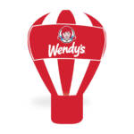 Wendy’s Giant Rooftop Advertising Balloon
