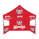 Wendys Outdoor Advertising 10ft x 10ft Canopy Tent