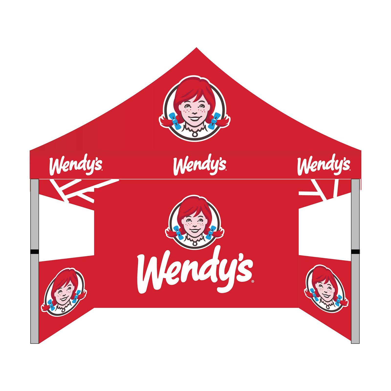 Wendys Outdoor Advertising 10ft x 10ft Canopy Tent
