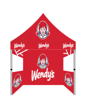 Wendy’s Outdoor Advertising 5ft x 5ft Canopy Tent
