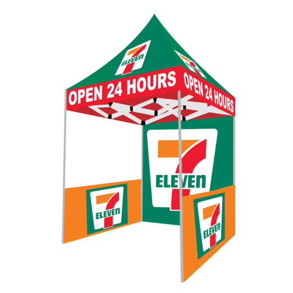 7-Eleven 5x5 Outdoor Advertising Canopy Tent