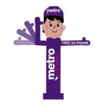 10ft Metro by T-Mobile Inflatable Waving Man