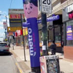 10ft Metro by T-Mobile Inflatable Waving Man