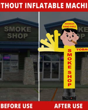 10ft Smoke Shop Waving Man Inflatable