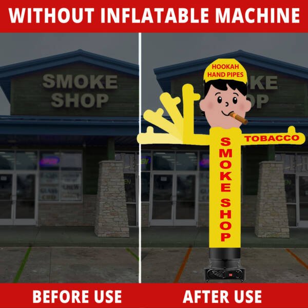 10ft Smoke Shop Waving Man Inflatable