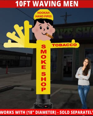 10ft Smoke Shop Waving Man Inflatable