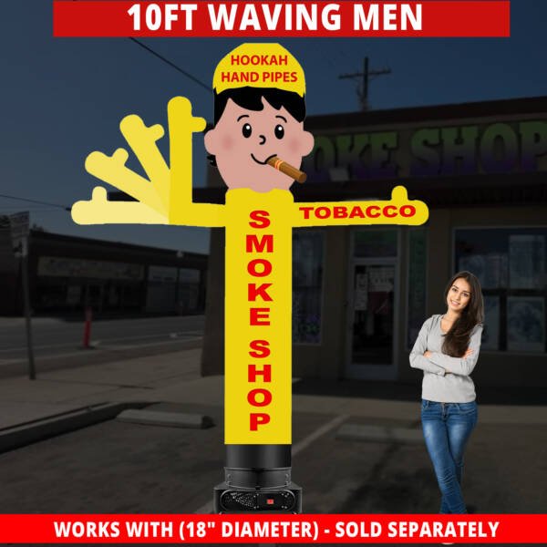 10ft Smoke Shop Waving Man Inflatable