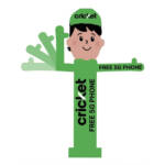 10ft cricket wireless inflatable waving man