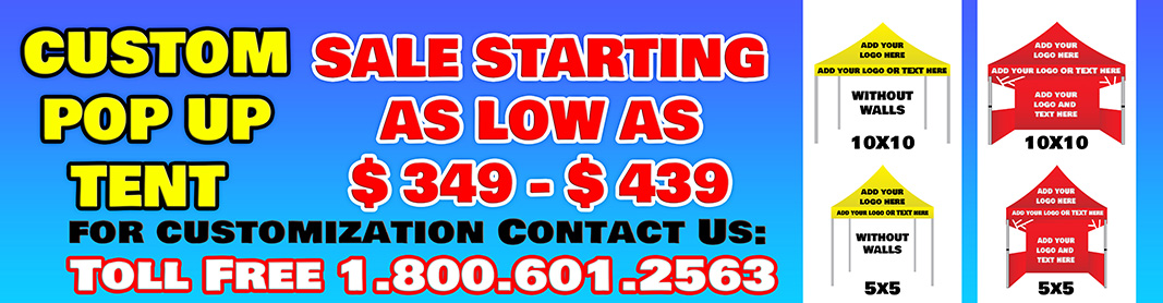CUSTOM CANOPY TENT ALL SALE