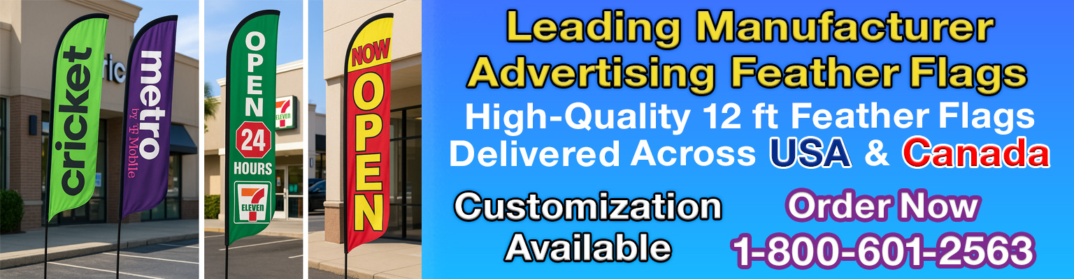 Leading Manufacturer Advertising Feather Flags