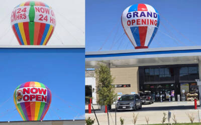22ft Rooftop Advertising Balloon