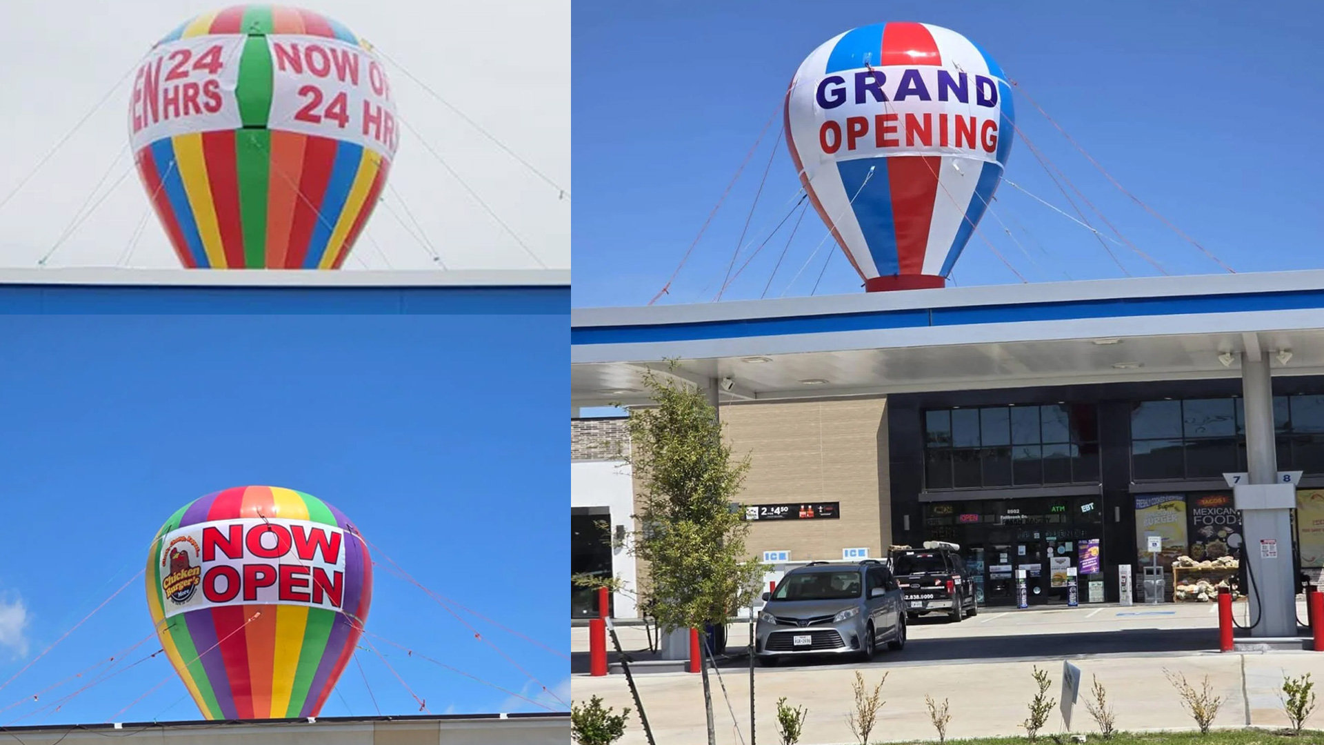 22ft Rooftop Advertising Balloon