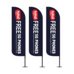 12ft Outdoor Advertising Feather Flags