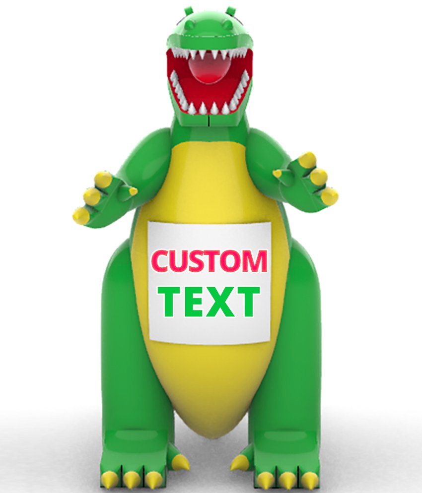 22ft Godzilla Custom Text Giant Outdoor Advertising Inflatable - Fully Customizable, All-Weather, Any Business or Event