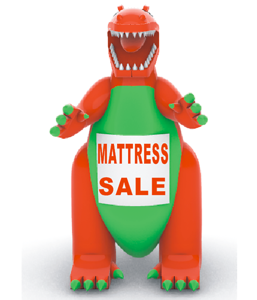 22ft Godzilla Mattress Sale Giant Advertising Inflatable