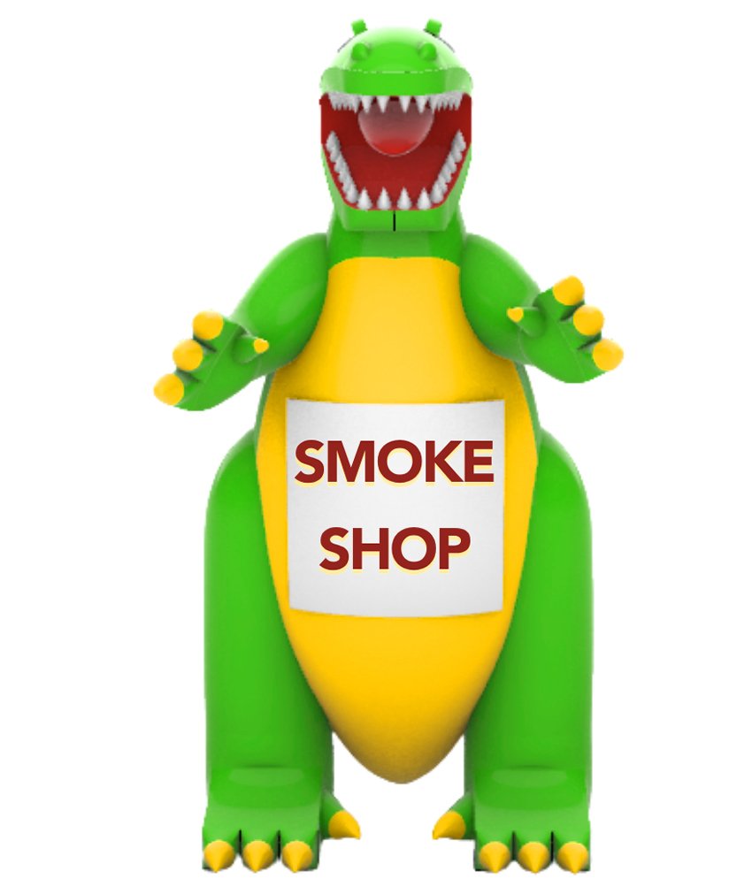 22ft Godzilla Smoke Shop Giant Outdoor Advertising Inflatable