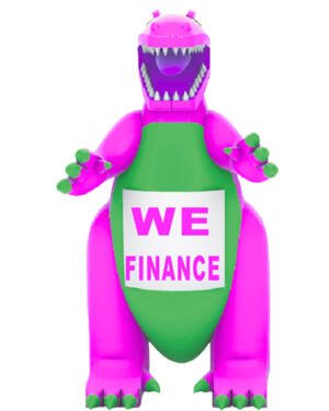 22ft Godzilla We Finance Giant Outdoor Advertising Inflatable Balloon for Mattress Stores, Furniture Outlets & Retail Events - Image 3
