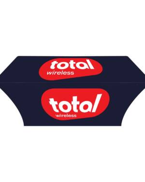 6ft Total Wireless Table Cover Navy Blue