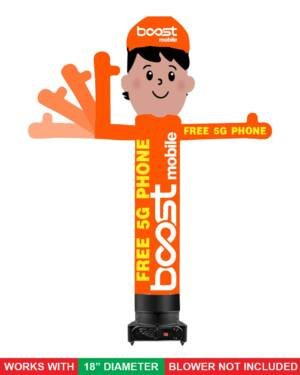 10ft Boost Mobile FREE 5G Phone Waving Man