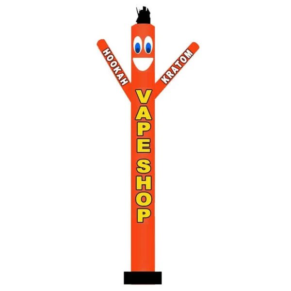 10FT Vape Shop Orange Air Dancer
