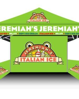 10x10 Jeremiah’s Italian Ice Tent