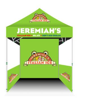 5x5 Jeremiah’s Italian Ice Tent