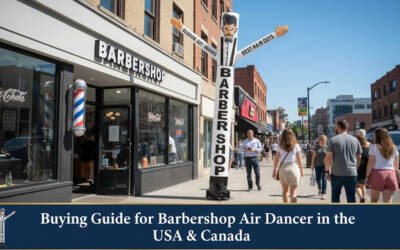 Buy Custom Barbershop Air Dancer in the USA & Canada