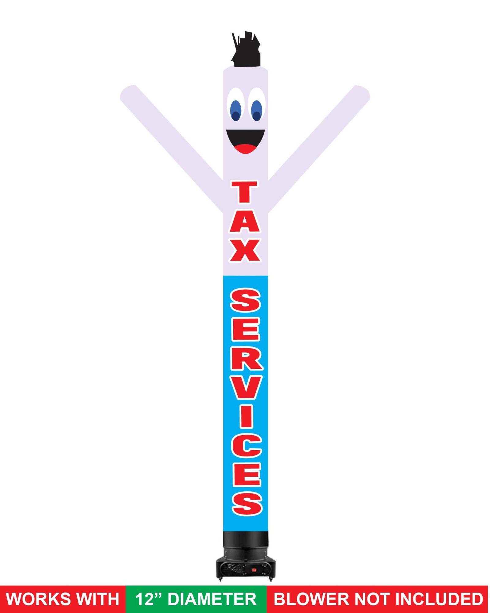 Tax Services Inflatable Air Dancer Tube Man