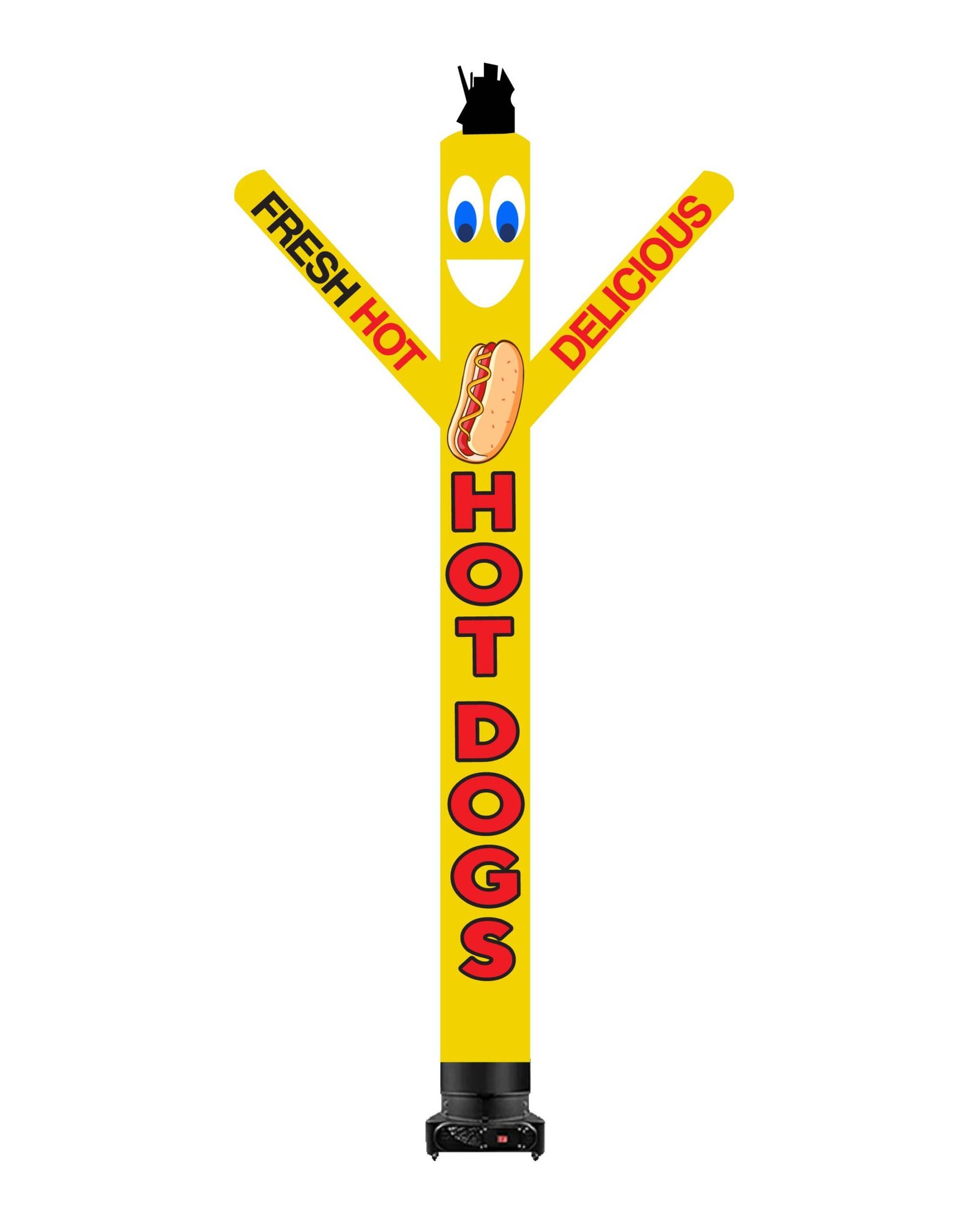 10ft Fresh Hot Dogs Air Inflatable Tube Man Dancer