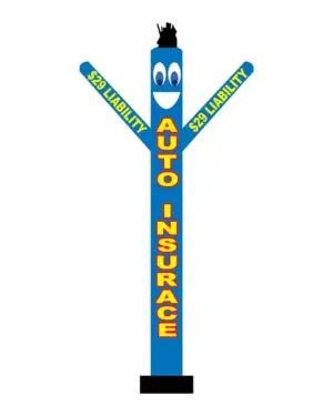 20FT Auto Insurance $29 Liability Air Dancer