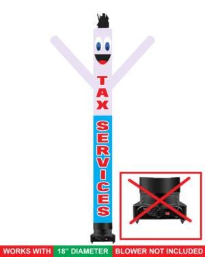Tax Services Inflatable Air Dancer Tube Man