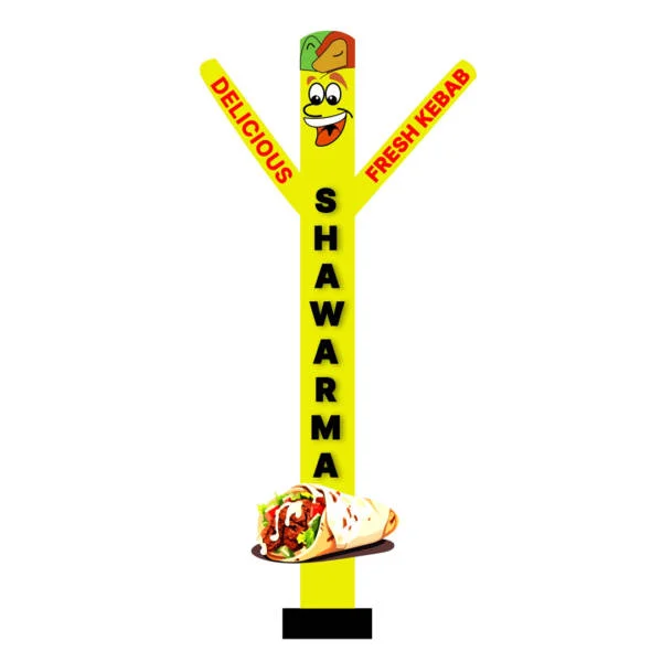 20ft Shawarma Air Dancer with LED Blower