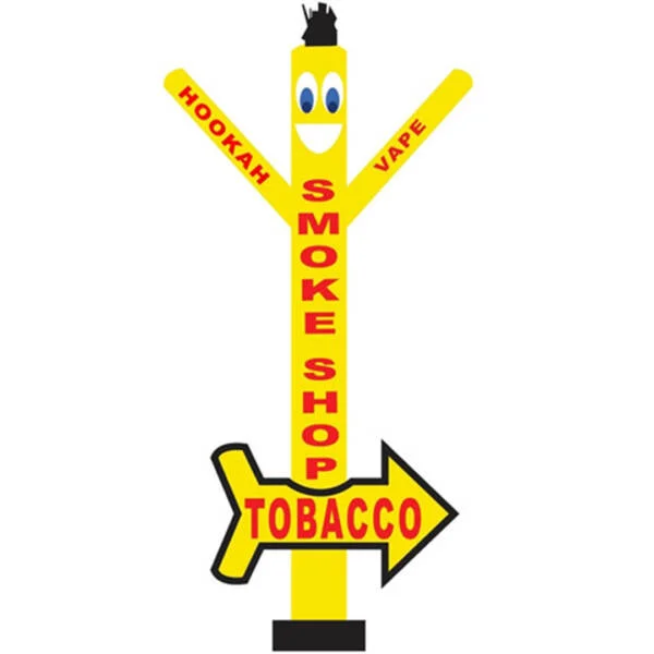 20ft Smoke Shop Air Dancer with 18” LED Blower
