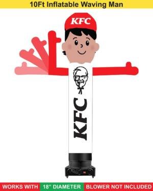 10FT KFC Waving Man Inflatable Guy