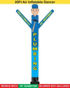 20ft plumbing inflatable air dancer