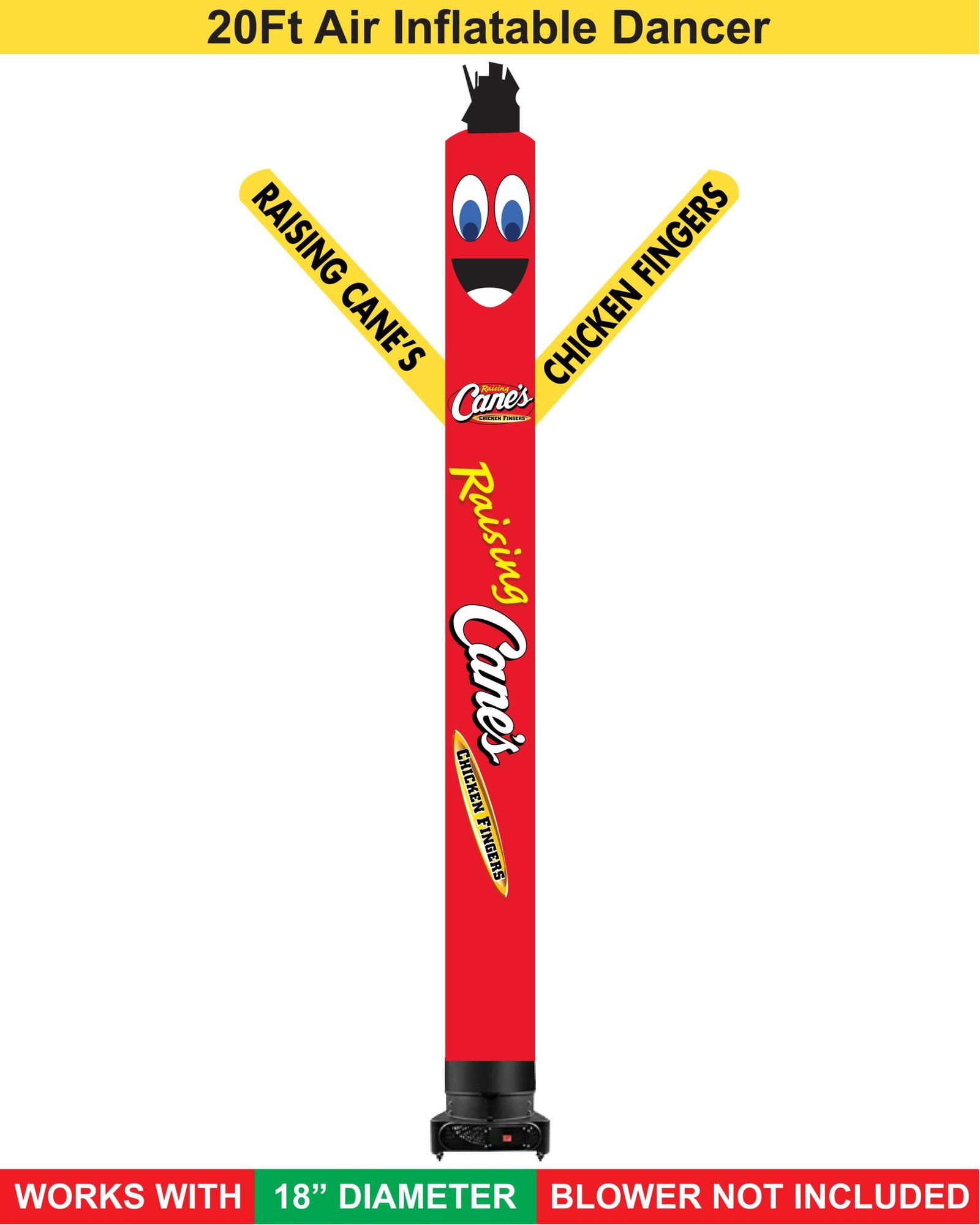 Raising Canes Air Dancer