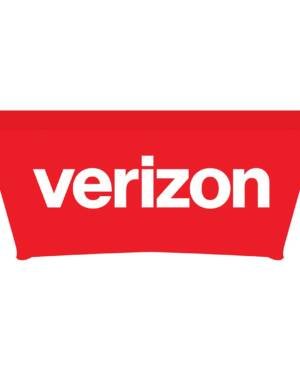6FT Verizon fitted table cover